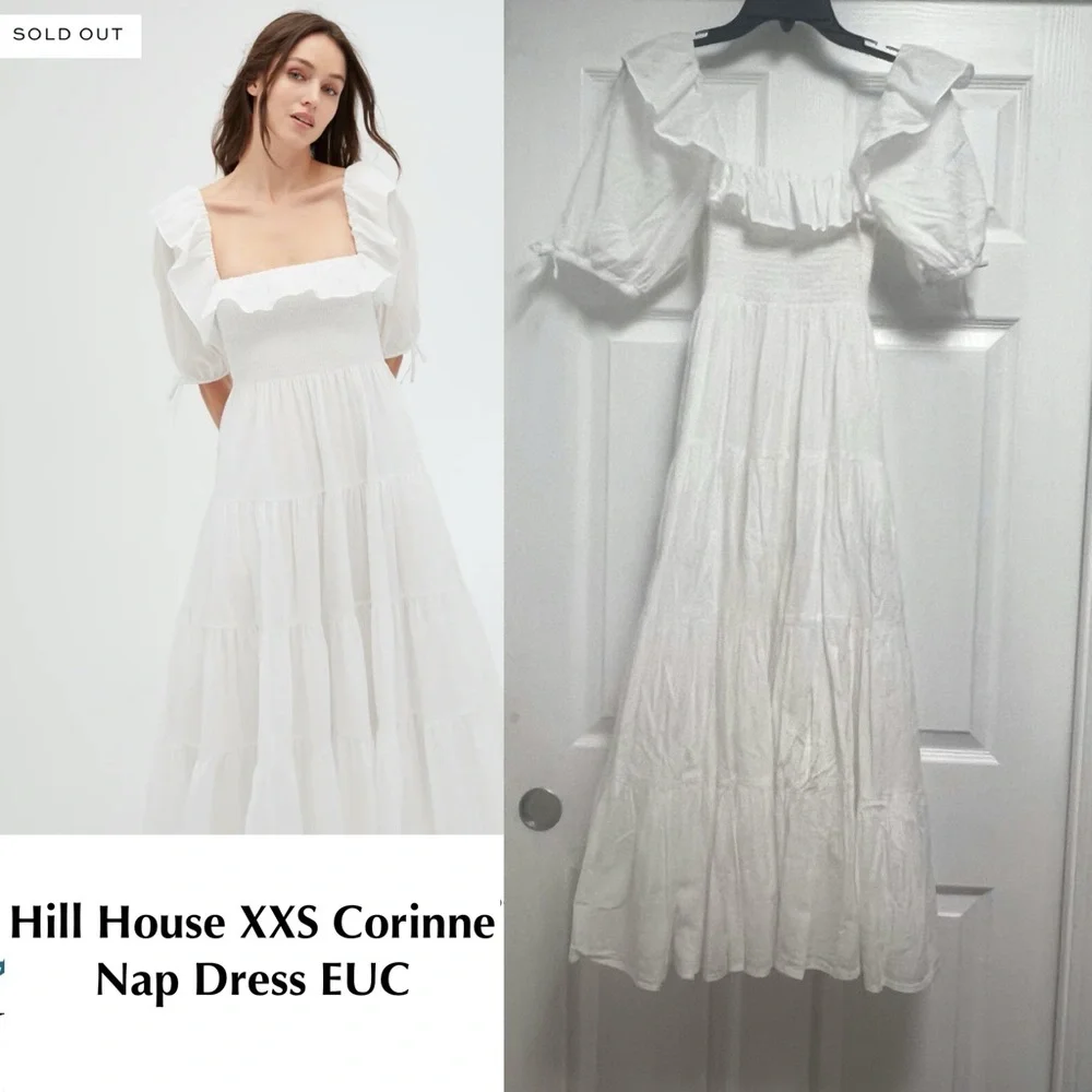 Hill House White Corinne Nap Dress - Picture 1 of 1